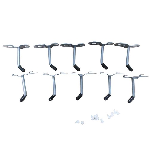 [WESS13HOOK] vienpusis įstrižas kablys (10 vnt.) (WESS13HOOK, HOLZMANN)