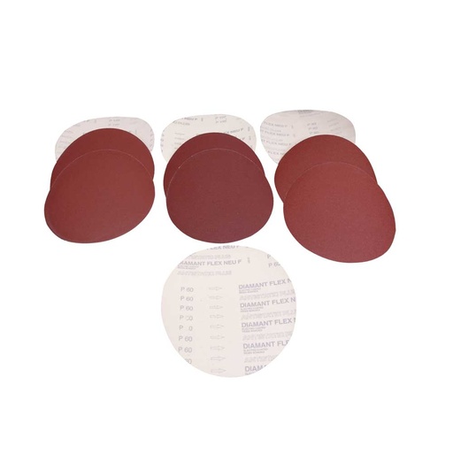 [STKTSM250SET] Slīpēšanas disku komplekts Ø254 1xK60 3xK80 3xK100 3xK120 (STKTSM250SET, HOLZMANN)