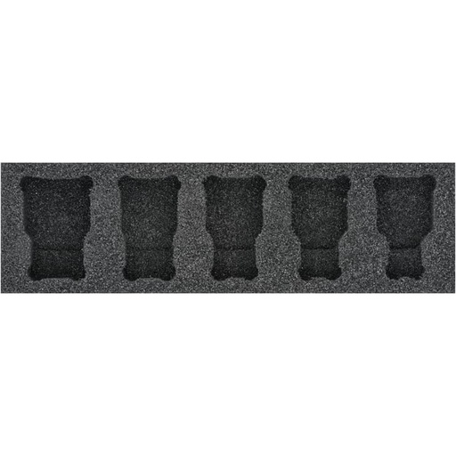 [163-301L] Two-component foam tool insert 175×50×40 mm (163-301L, HAZET)