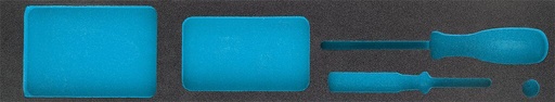 [163-455L] 2-component soft foam insert (163-455L, HAZET)