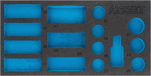 [163-463L] 2-component soft foam insert (163-463L, HAZET)