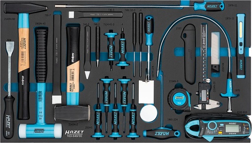 [163-649/30] Tool set, 30 pcs (163-649/30, HAZET)
