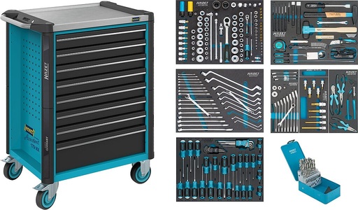 [179NX-8/252] Instrumentu ratiņi Assistent ar instrumentu komplektu (179NX-8/252, HAZET)