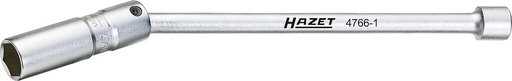 [4766-1] Spark plug socket 16 mm, 3/8 inch drive, with joint (4766-1, HAZET)