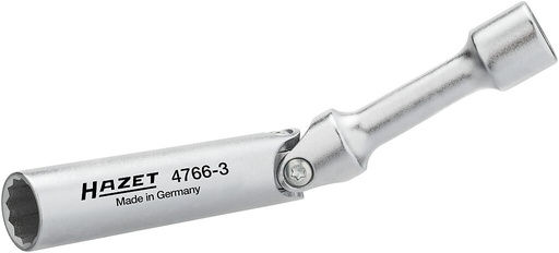 [4766-3] Spark plug socket, 3/8 inch drive (4766-3, HAZET)