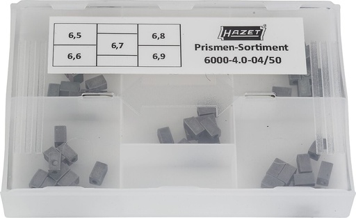 [6000-4.0-04/50] Prizmu komplekts dinamometriskajai atslēgai (6000-4.0-04/50, HAZET)