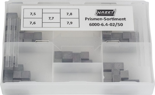 [6000-6.4-02/50] Prism set for torque wrench (6000-6.4-02/50, HAZET)
