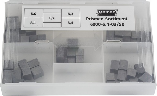 [6000-6.4-03/50] Prism set for torque wrench (6000-6.4-03/50, HAZET)