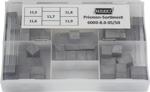[6000-8.0-05/50] Prizmių rinkinys dinamometriniam raktui (6000-8.0-05/50, HAZET)