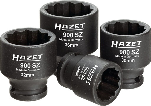[900SZ/4] Impact socket set (900SZ/4, HAZET)