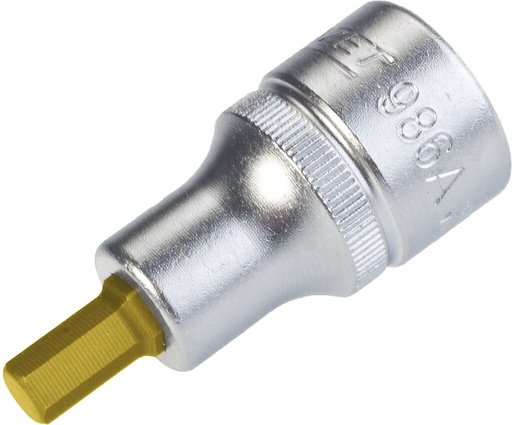 [986A-1/4] Imperial hex bit socket 1/4 in. (986A-1/4, HAZET)