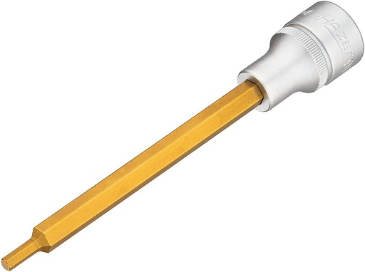 [986SL-4] Galvutė su šešiabriauniu antgaliu 4 mm, 1/2 col., ypač ilga (986SL-4, HAZET)