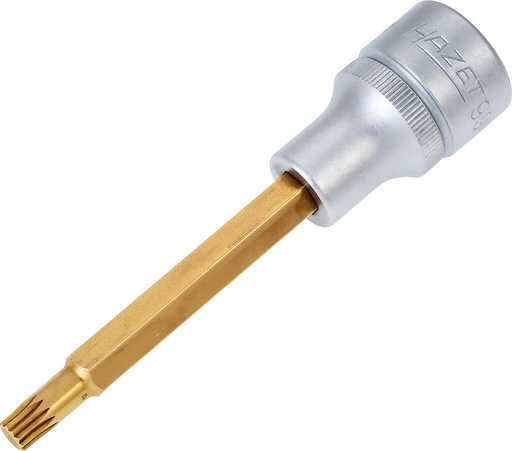 [990LG-6] Muciņa ar XZN uzgali M6, 1/2 collas, gara (990LG-6, HAZET)
