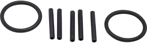 [4900-02/7] Spyruoklių suspaudėjo remonto rinkinys, 5 kaiščiai ir 2 O žiedai, 6 mm (4900-02/7, HAZET)