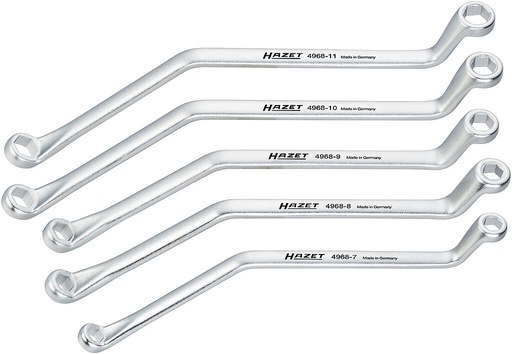 [4968/5] Brake bleeder wrench set (4968/5, HAZET)