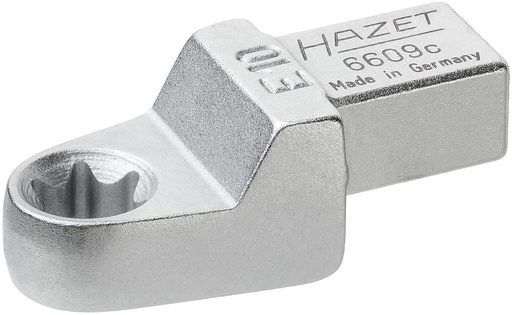 [6609C-E10] Įstatomas kilpinis TORX veržliarakčio įdėklas E10 (6609C-E10, HAZET)
