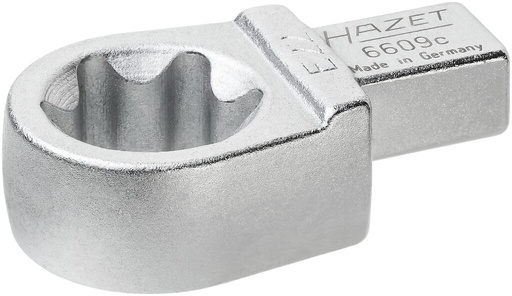 [6609C-E22] Ievietojamā gredzenveida TORX uzgriežņu atslēga E22 (6609C-E22, HAZET)
