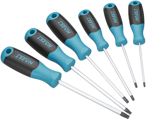 [811T/6] Atsuktuvų rinkinys TORX®, T10 – T30, 6 vnt. (811T/6, HAZET)