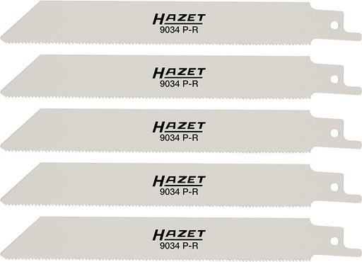 [9034P-R/5] Reciprocating sabre saw blades (9034P-R/5, HAZET)