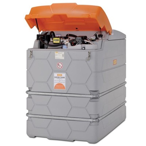 [11322] CUBE 2500 l diesel tank, outdoor, Premium Plus 20 SIM (11322, CEMO)
