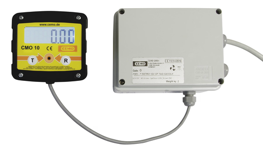 [10745] Skaitītājs CMO 10 komplekts CUBE-Tank tvertnēm 1000–5000 l, CEMO (10745)