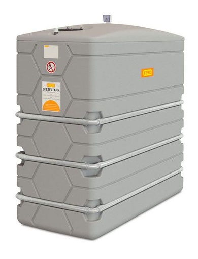 [11664] CUBE Slimline 2000 l dīzeļdegvielas tvertne ar uztvērējtvertni (11664, CEMO)