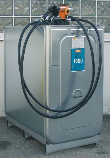 [8683] Pamata pakete UNI-Tank 1000 l ar elektrisko sūkni 30 l/min (8683, CEMO)
