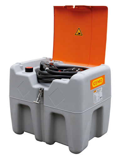 [10983] DT-Mobil Easy 210 l dīzeļa tvertne ar Cematic 12 V sūkni (40 l/min), automātisko uzgali, vāku (ADR 1.1.3.1.c) (10983, CEMO)