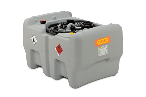 [10985] DT-Mobil Easy 440 l dīzeļa tvertne ar Cematic 12 V sūkni (40 l/min) un uzgali, bez vāka (10985, CEMO)