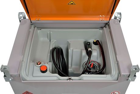 [11116] DT-Mobil PRO PE 440 l Basic (ADR) with 24 V electric pump (11116, CEMO)
