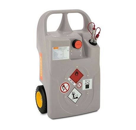 [10526] Diesel and heating oil trolley 60 l with quick coupling (10526, CEMO)
