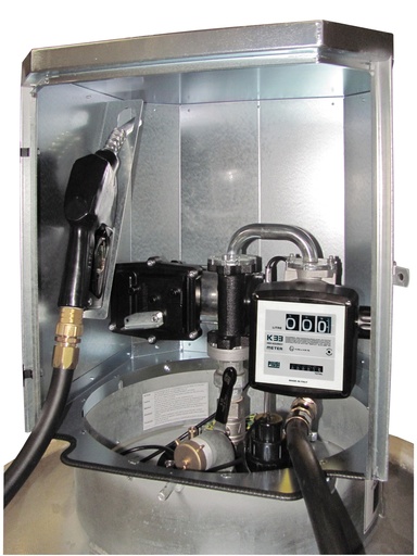 [10258] Elektrinis siurblys ~40 l/min, ATEX, 12 V, su matuokliu K33, automatiniu antgaliu, 4 m žarna, skirtas KS-Mobil, CEMO (10258, CEMO)
