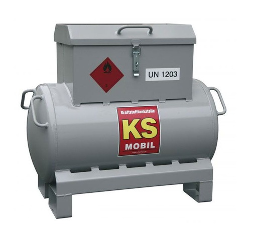 [8840] KS-Mobile Easy 90 l, krāsots, ar rokas sūkni 25 l/min, CEMO (8840)