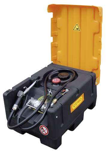 [10092] KS-Mobile Easy 120 l ar rokas sūkni 25 l/min un 120 l PE tvertni ar PE vāku, CEMO (10092)