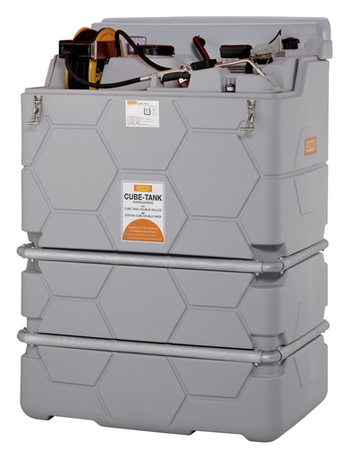 [10311] CUBE-Tank 1500 l tepalams, vidaus, Premium (su žarnos rite ir 15 m žarna) (10311, CEMO)
