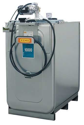 [8252] Kompaktinė degalų pilstymo sistema ECO 1000, elektrinė, 4 m, žarnos laikiklis (8252, CEMO)