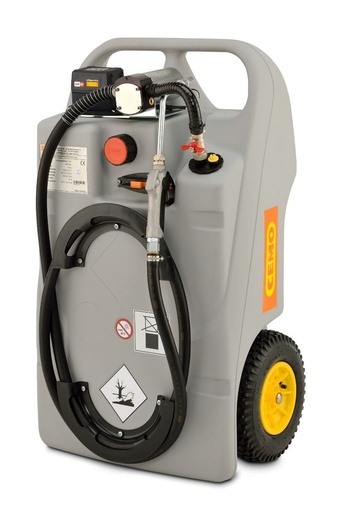[11867] Lubricant trolley 100 L, CAS, with charger and battery (11867, CEMO)