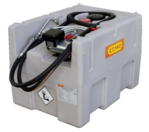 [10752] Mobilā eļļošanas sistēma Easy 200 l, elektriskais sūknis 12 V (10752, CEMO)