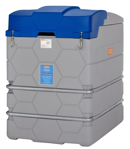 [10307] CUBE-Tank 2500 l AdBlue paplašinājums, āra, ar savienojuma komplektu pie pirmās tvertnes, pilnībā samontēts, ar ziemas komplektu (10307, CEMO)