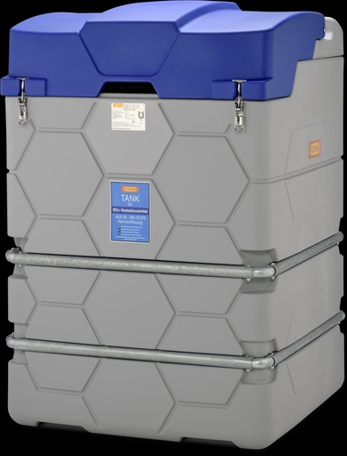 [10466] CUBE 1500 l bakas AdBlue, lauko, Premium „Fuel Terminal“ (10466, CEMO)