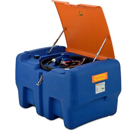 [11145] CEMO Blue-Mobile Easy 440 l AdBlue® izsniegšanas iekārta, 12 V, 25 l/min, automātiskā pistole, ar vāku (11145, CEMO)