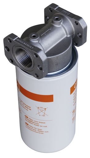 [8122] Cartridge filter with water separator, 1" connection, 70 l/min, CEMO (8122)