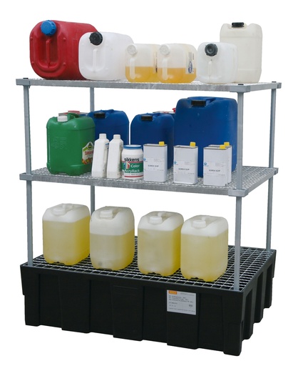 [8627] Canister rack system attachment unit for sump pallet 250/2, CEMO (8627)
