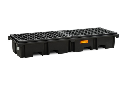 [11265] PE pallet sump 425/4e with PE grating, CEMO (11265)