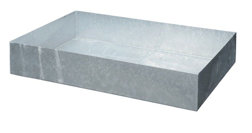 [11207] Surinkimo padėklas SW2 tipas, cinkuotas, be kojų ir be grotelių (11207, CEMO)