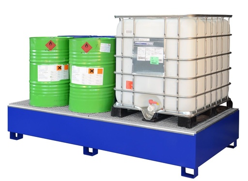 [7394] IBC bund, type GGS-e, 1000 l, painted (7394, CEMO)