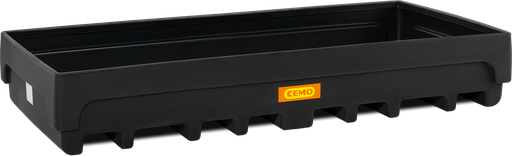 [11470] PE rack floor sump 27/1100 for shelf dimensions 270 x 110 cm, CEMO (11470)