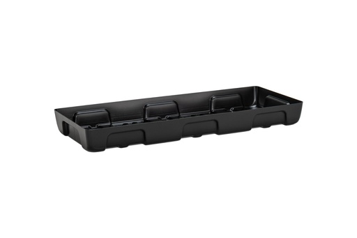 [11729] PE mazais savākšanas paliktnis 10/4 bez režģa, 21 l, 100 x 40 x 10 cm, CEMO (11729)