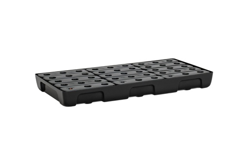 [11732] PE mazais savākšanas paliktnis 10/5 ar PE režģi, 28 l, 100 x 50 x 10 cm, CEMO (11732)
