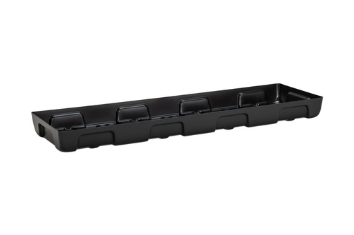 [11735] PE small spill tray 13/4 without grating, 28 l, 130 x 40 x 10 cm, CEMO (11735)